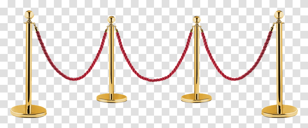 Demarcation Gold Red Rope Isolated Barrier Chain, Fashion, Premiere, Furniture, Red Carpet Transparent Png