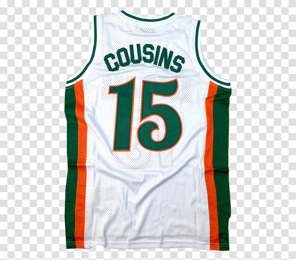 Demarcus Cousins High School Basketball Number, Clothing, Apparel, Shirt, Jersey Transparent Png