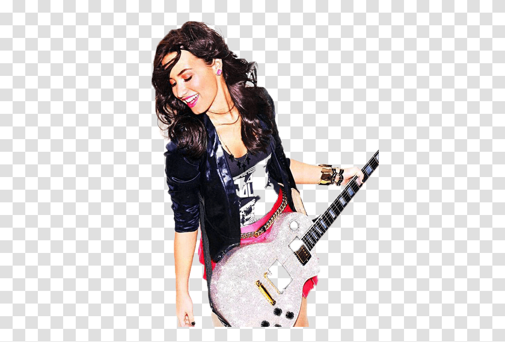 Demi Demi Lovato Jonas Brothers, Bass Guitar, Leisure Activities, Musical Instrument, Person Transparent Png