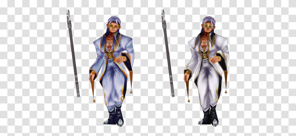 Demo Guile 2 Guile From Chrono Cross, Costume, Person, Sleeve Transparent Png