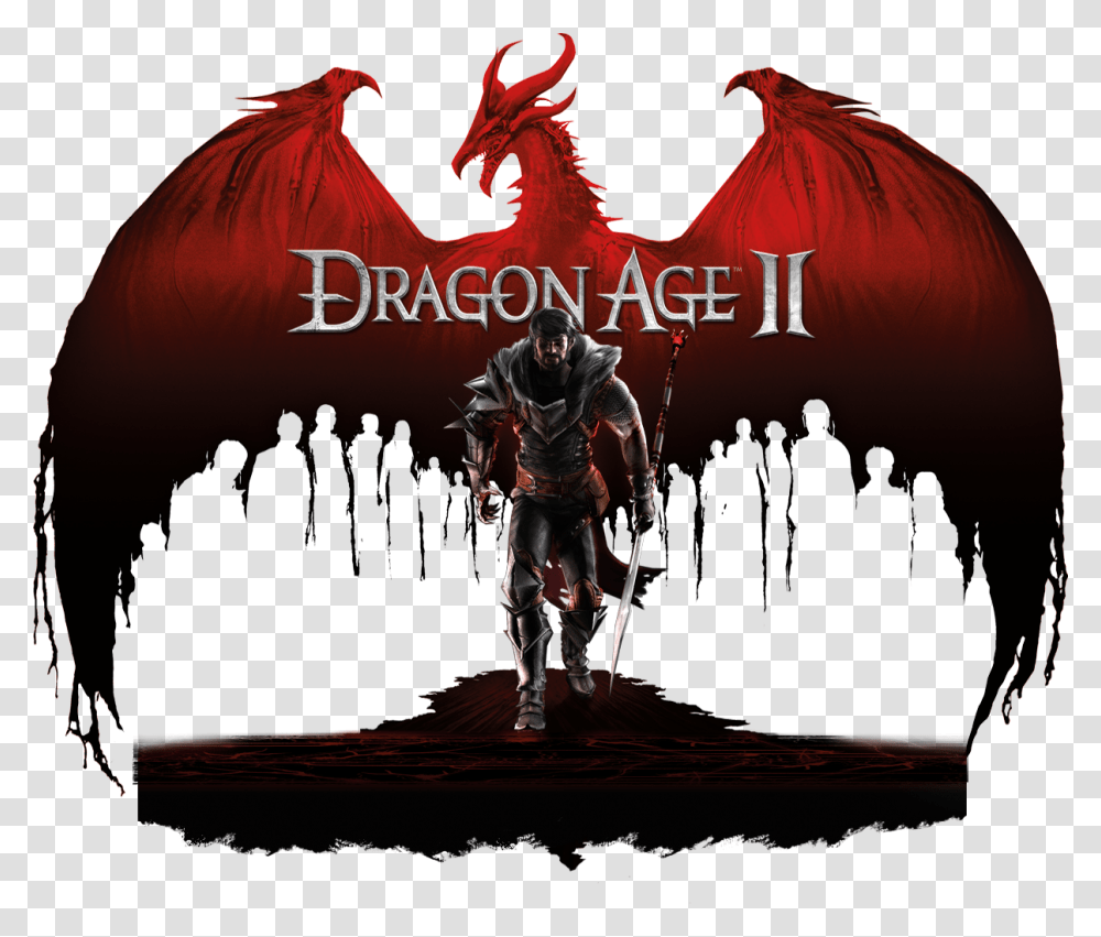 Demo Of Bioware S Upcoming Dragon Age Ii Which Is Dragon Age, Person, Human, Painting Transparent Png