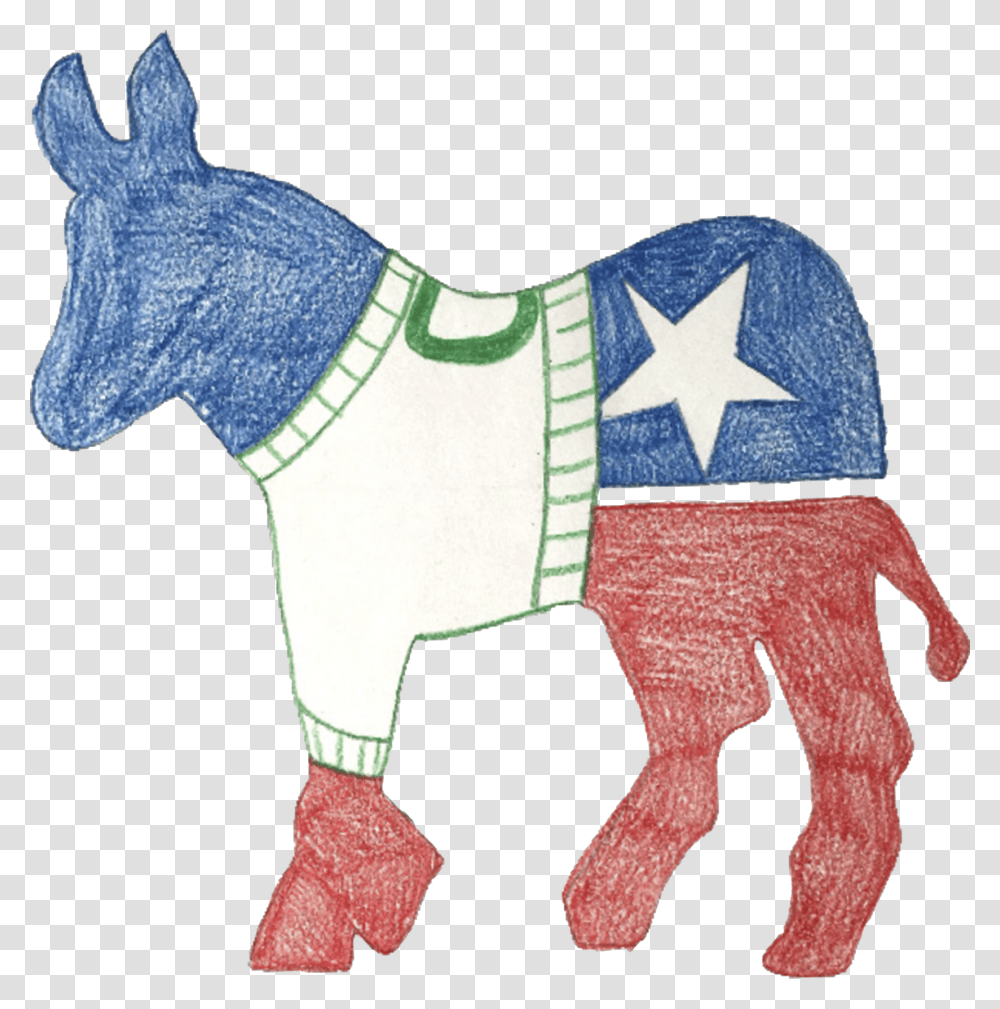 Democrat Donkey, Person, People, Mammal Transparent Png