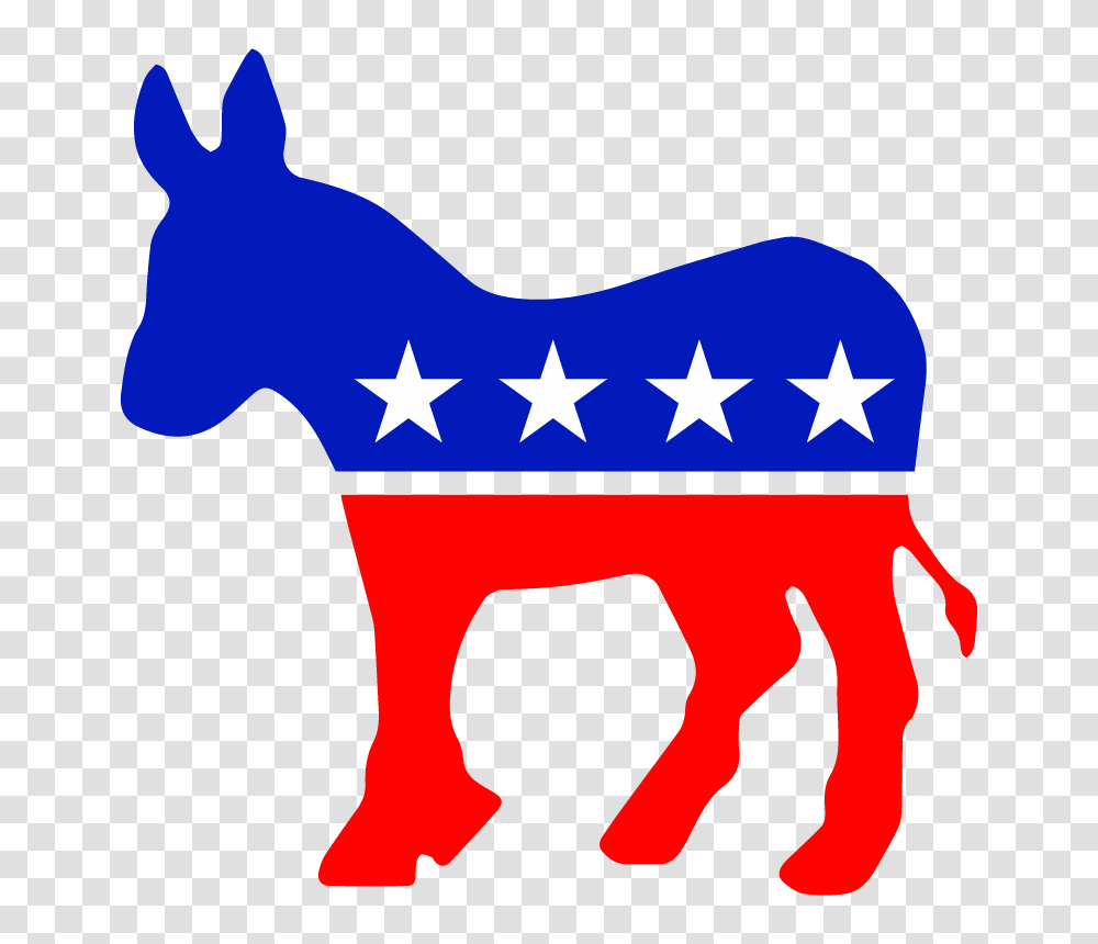 Democratic Party Donkey Vector Logo Free Vector Silhouette, Star Symbol, Mammal, Animal Transparent Png