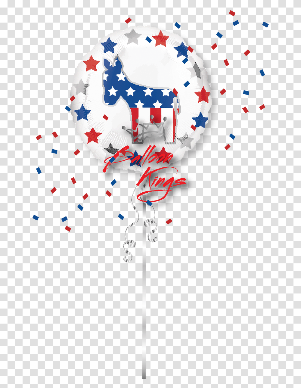 Democrats Donkey Logo Dot, Paper, Confetti, Ball, Balloon Transparent Png