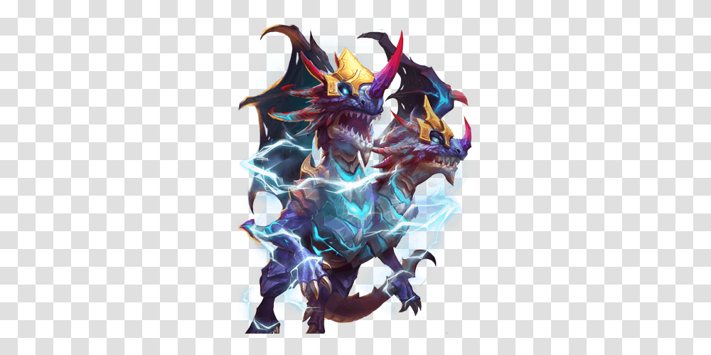 Demogorgon Dragon, Purple, Painting, Art, Person Transparent Png