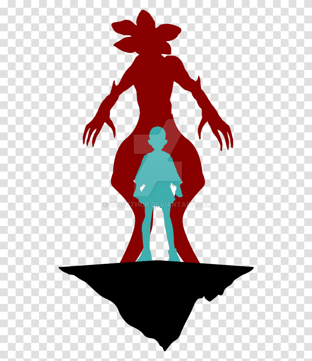 Demogorgon Stranger Things Vector, Person, Hand, People, Poster Transparent Png