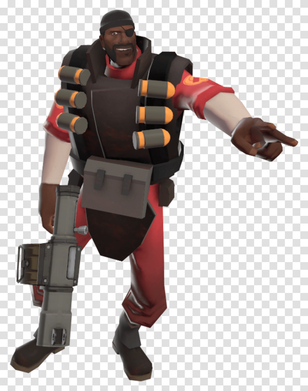 Demoman In Team Fortress, Person, Ninja, People, Knight Transparent Png