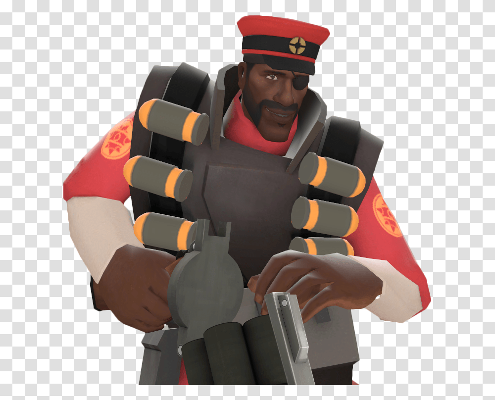 Demoman Tf2 Grenadier, Weapon, Weaponry, Person, Human Transparent Png