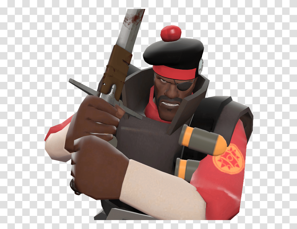 Demoman With The Glengarry Bonnet Tf2 Tf2 Demoman Badass, Person, People, Overwatch, Costume Transparent Png