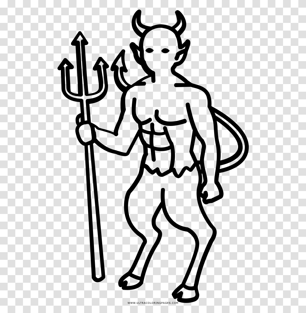 Demon Coloring, Gray, World Of Warcraft Transparent Png
