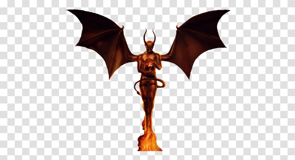 Demon Devil Picsart Photo Studio Dragon Real Devil Background, Statue, Sculpture, Ornament, Person Transparent Png