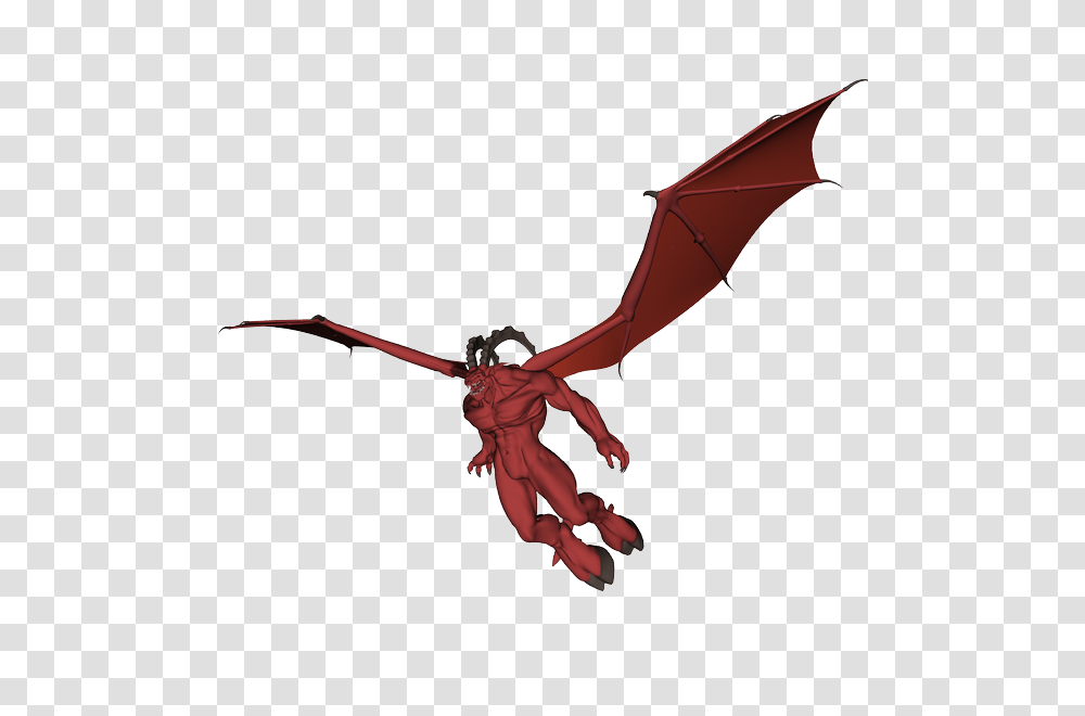 Demon, Fantasy, Bow, Dragon, Person Transparent Png