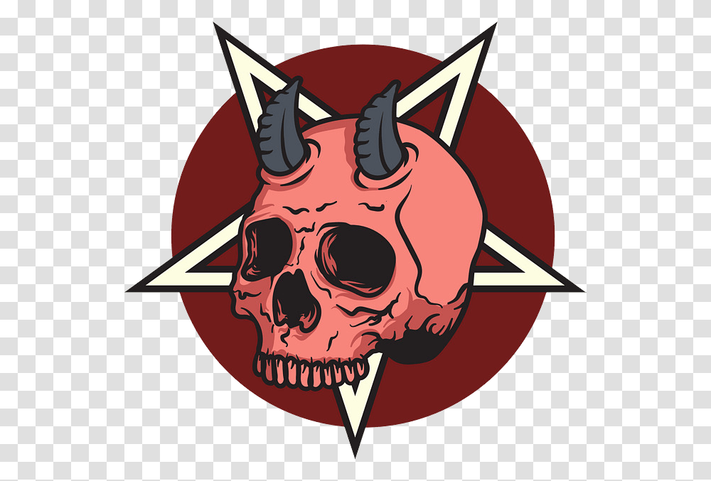 Demon, Fantasy, Label, Sticker Transparent Png