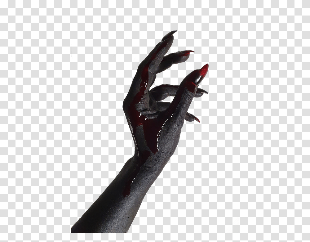 Demon Hand, Paper, Hook Transparent Png