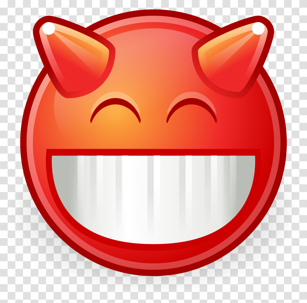 Demon Image Devilish Smiley Face, Piggy Bank Transparent Png
