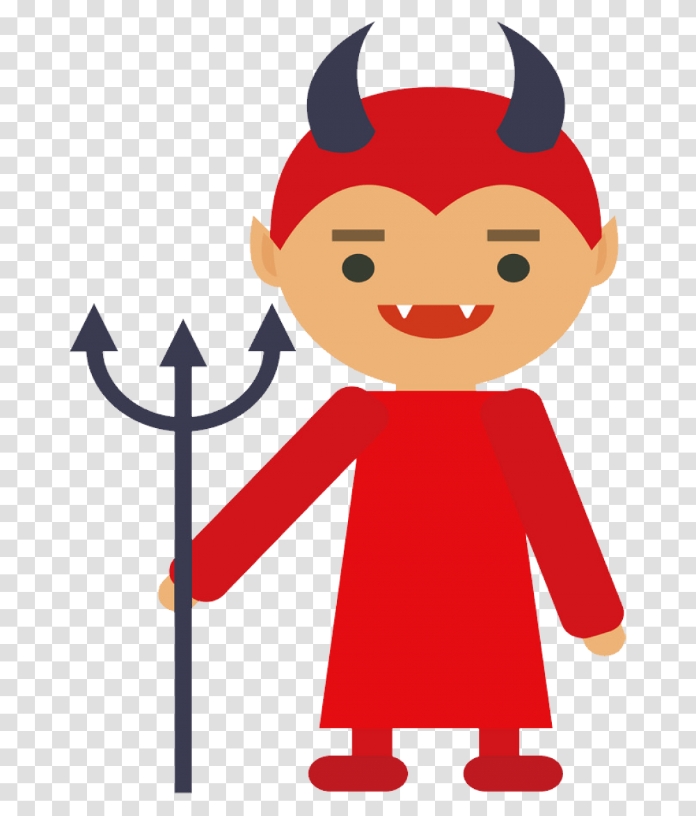 Demon Image Halloween Devil Clipart, Weapon, Weaponry, Trident, Emblem Transparent Png