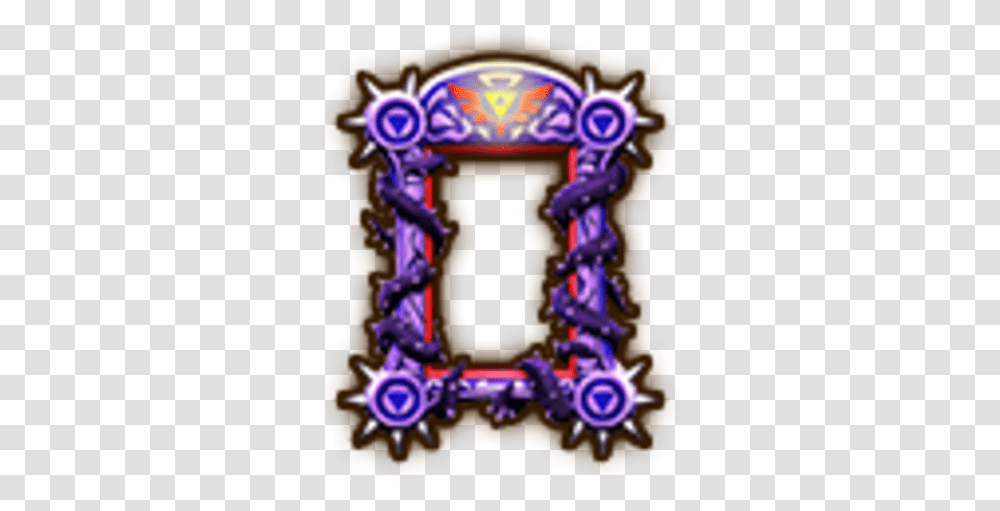 Demon King's Frame Zeldapedia Fandom Purple, Text, Number, Symbol, Alphabet Transparent Png