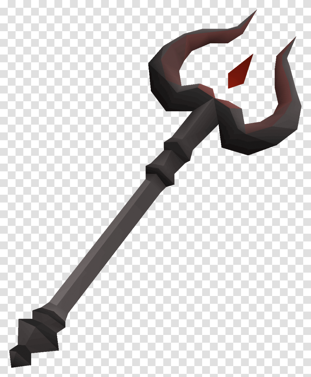 Demon Scepter, Sword, Blade, Weapon, Weaponry Transparent Png