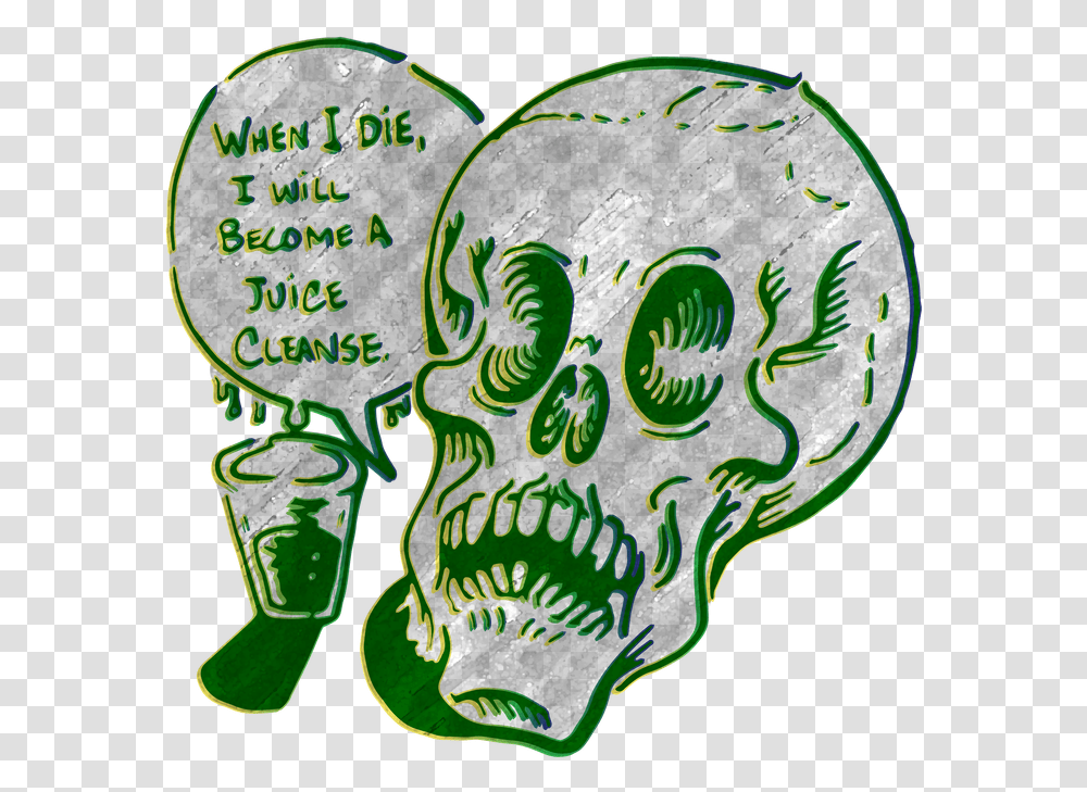 Demon Skull Illustration, Rug, Plant Transparent Png