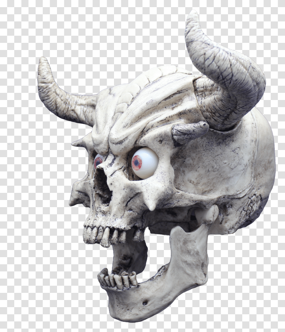 Demon Talking Skull Skull, Alien, Skeleton Transparent Png