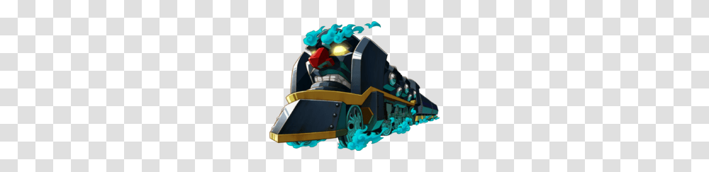 Demon Train, Birthday Cake, Statue, Vehicle, Transportation Transparent Png