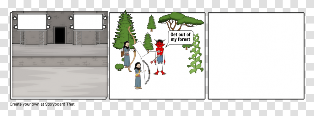 Demon, Tree, Plant, Person, Vegetation Transparent Png