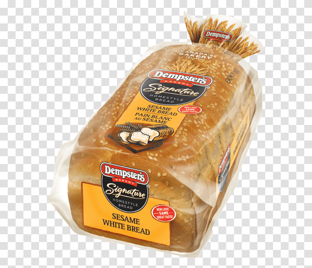 Dempster Bread, Food, Bread Loaf, French Loaf, Ketchup Transparent Png