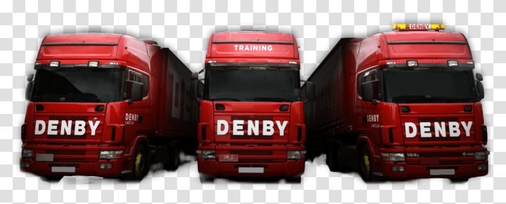 Denby Transport, Truck, Vehicle, Transportation, Trailer Truck Transparent Png