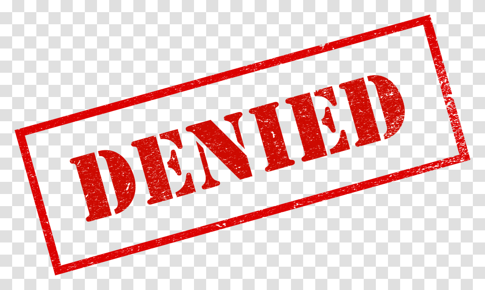 Denied, Label, Word, Sticker Transparent Png