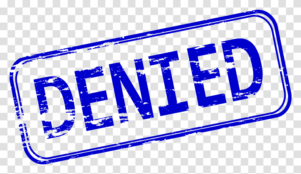 Denied Photo Background Denied, Text, Word, Logo, Symbol Transparent Png