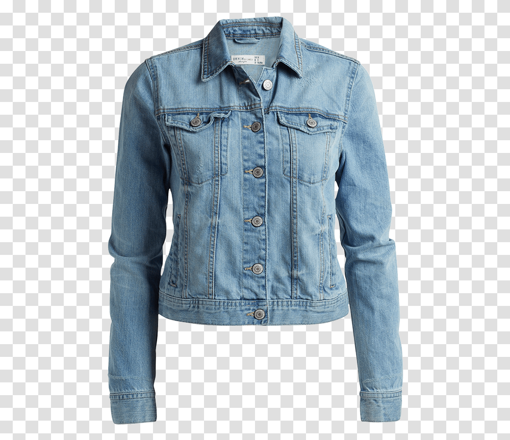 Denim Jacket Download Image Women Jeans Jacket, Apparel, Pants, Coat Transparent Png