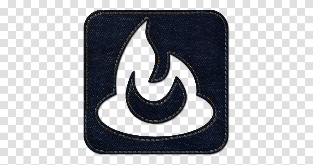 Denim Jean Social Feedburner Logo Square Icon Icon, Apparel, Hat, Cowboy Hat Transparent Png