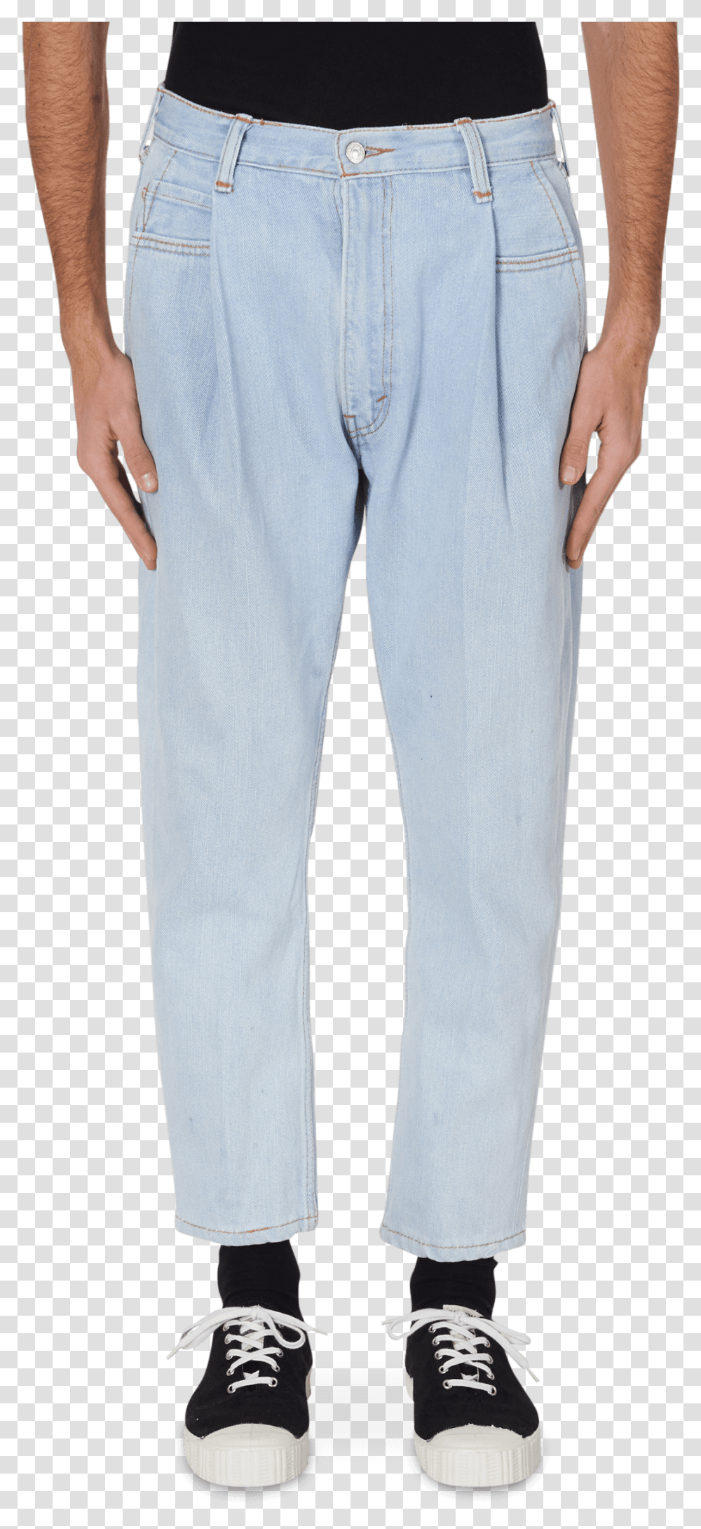 Denim Pants Reused Denim Hi Res Pocket, Female, Person, Shoe Transparent Png