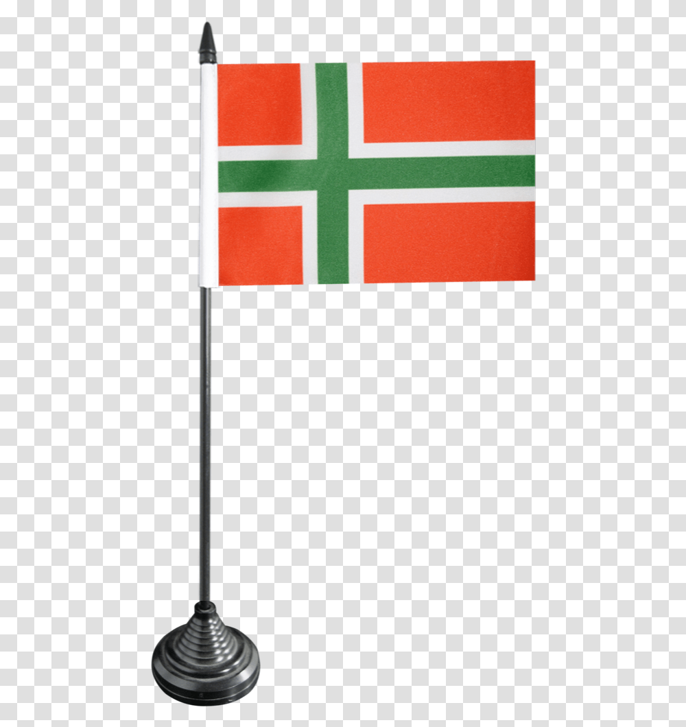 Denmark Bornholm Table Flag Flag, Fence, Barricade Transparent Png