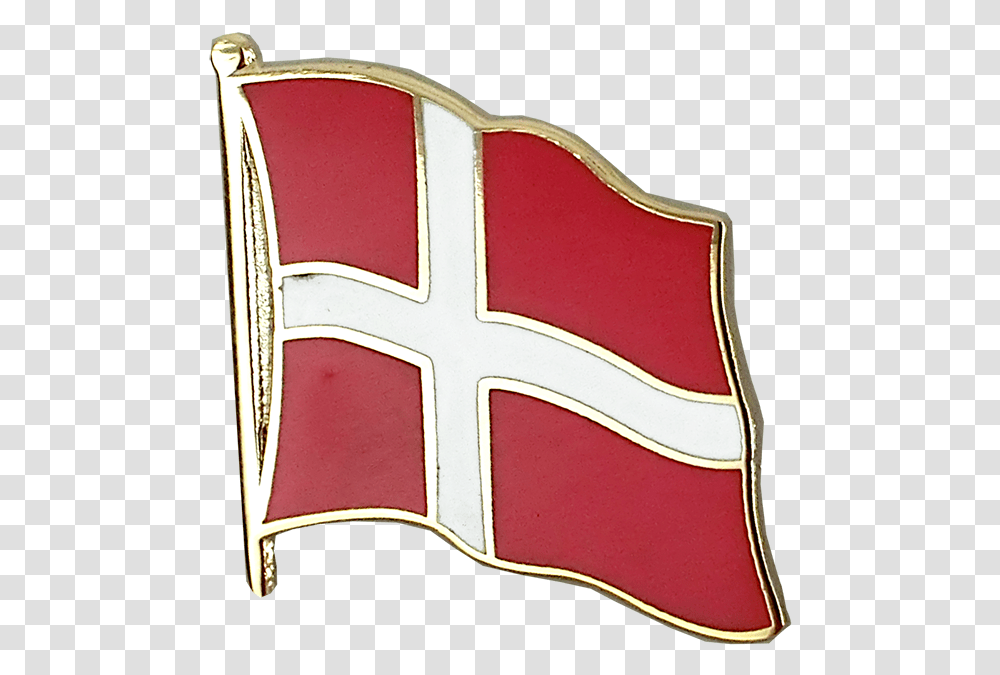 Denmark Flag Lapel Pin Crest, Armor, Shield Transparent Png