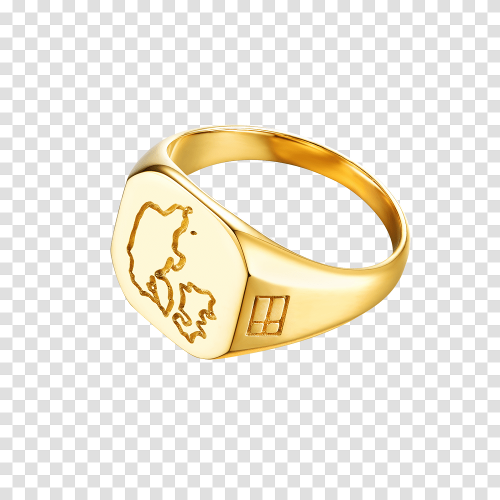 Denmark Legacy Signature Gold Ring Ring, Jewelry, Accessories, Accessory Transparent Png