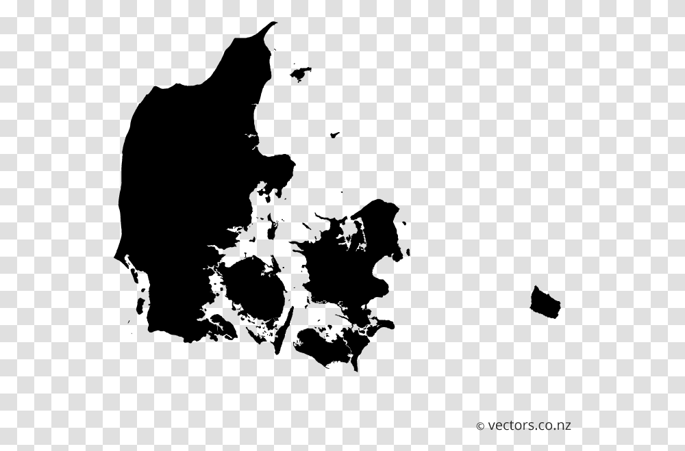Denmark Map Vector, Gray, World Of Warcraft Transparent Png