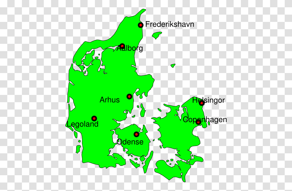 Denmark Outline Map Svg Clip Arts Denmark Map, Plot, Diagram, Atlas Transparent Png