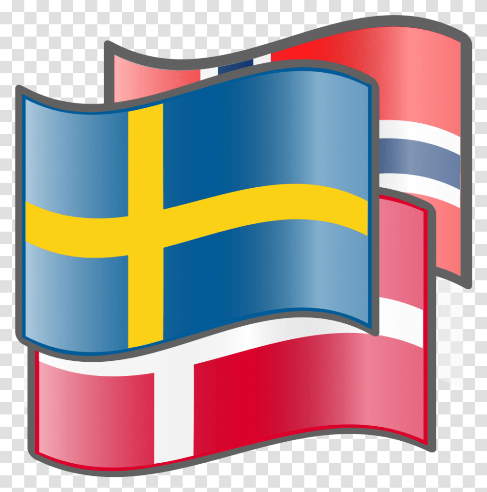 Denmark Sweden Norway Flags, File Binder Transparent Png