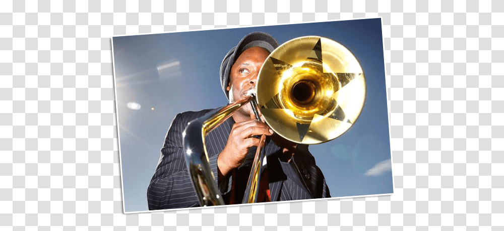 Dennis Rollins Copy Types Of Trombone, Person, Human, Musical Instrument, Brass Section Transparent Png