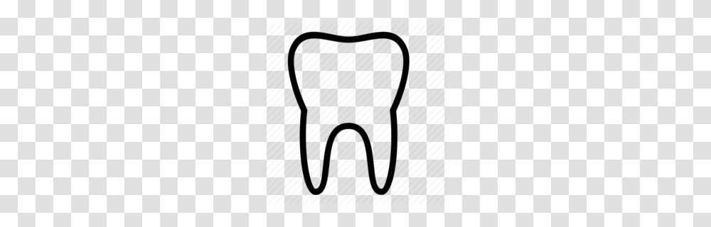 Dental Molar Clipart, Label, Light, Stencil Transparent Png