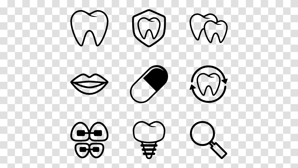 Dental Odontologia Icon, Gray, World Of Warcraft Transparent Png