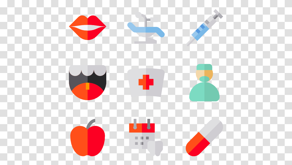 Dentist And Dental Care Dentist Flat Icon, Medication, Pill Transparent Png