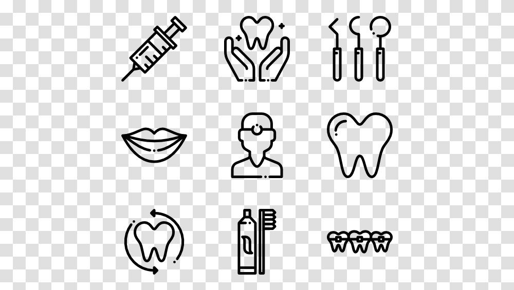 Dentist Clipart Black And White Dentist Black And Dentist Icons, Gray, World Of Warcraft Transparent Png