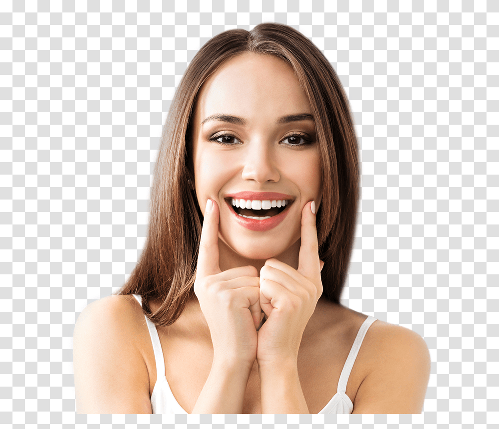 Dentist Dental Smile Girl, Face, Person, Female, Woman Transparent Png
