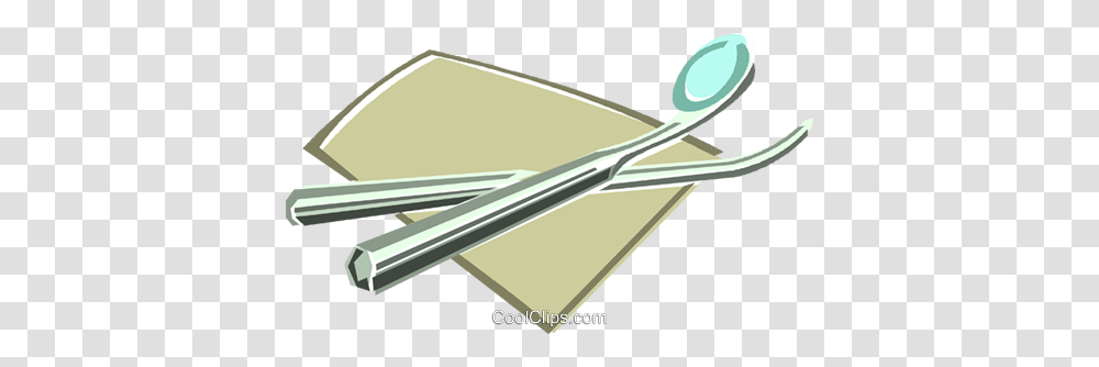 Dentist Instruments Royalty Free Vector Clip Art Illustration, Oars, Scissors, Cutlery, Spoon Transparent Png