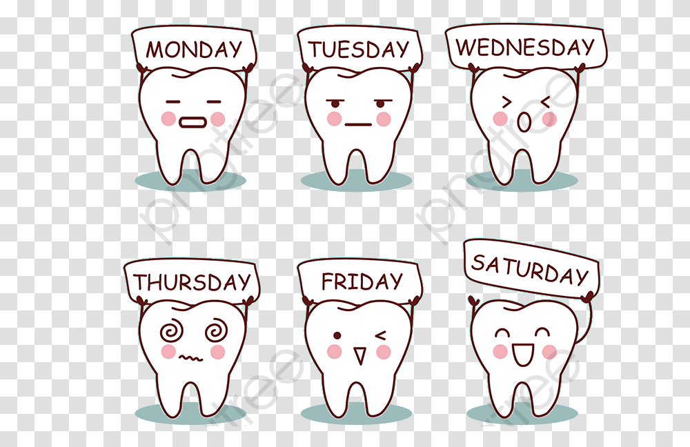Dentist Teeth Commercial Illustration, Chef, Food, Pottery Transparent Png