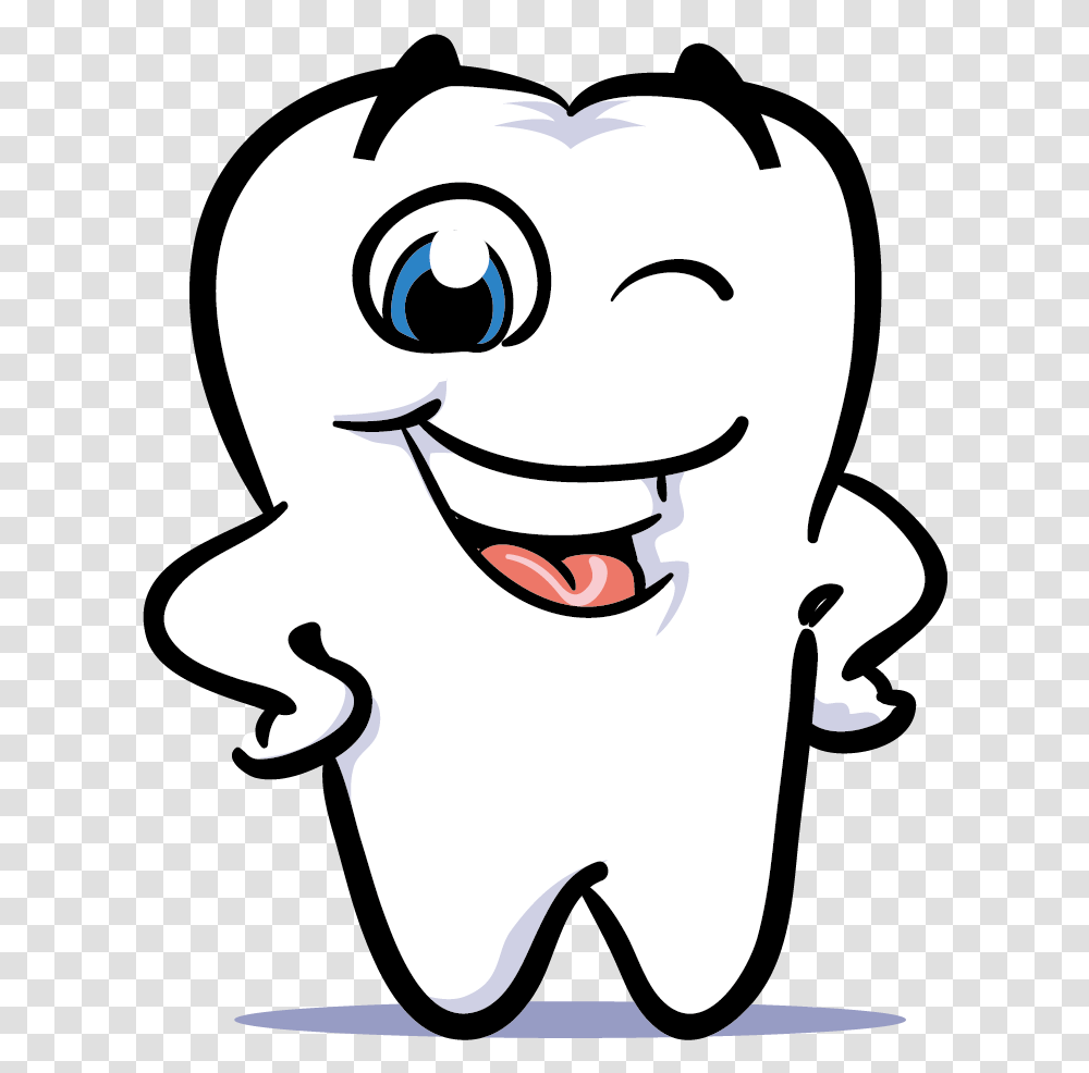 Dentist Tools Clipart Smile Dentist Cartoon, Stencil, Label Transparent Png