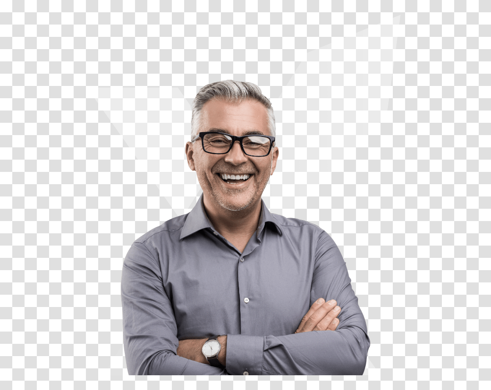 Dentistry, Person, Man, Face, Glasses Transparent Png