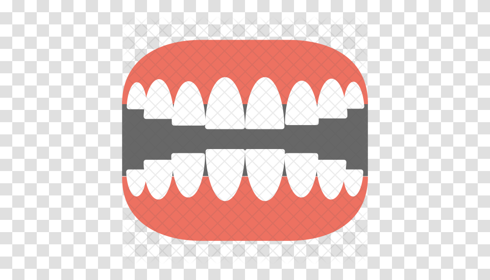 Dentures Icon Illustration, Teeth, Mouth, Lip Transparent Png